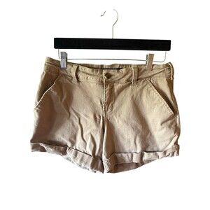 Hollister Women’s Shorts Size 9 mid Rise Khaki